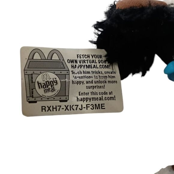 McDonalds ROMEO Hotel For Dogs #6 Plush Toy With Tags‎ Mini Fast Food Premium - Picture 5 of 16